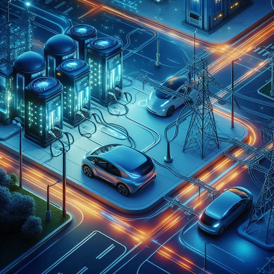 AI資料中心、電動車輛的充電需求，對傳統電網帶來了重大挑戰。