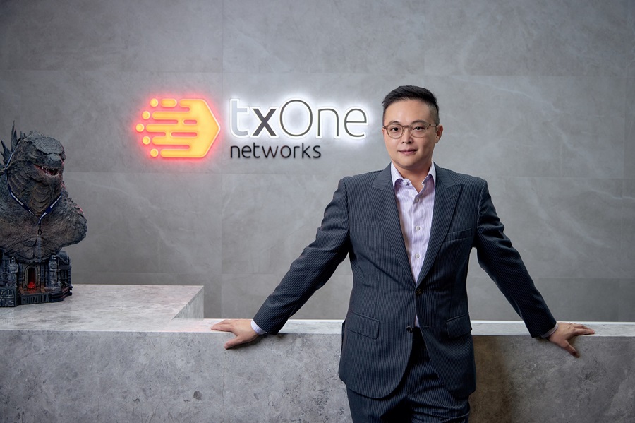 TXOne Networks執行長劉榮太指出全球逐步對OT資安達成共識，而製造業成為駭客攻擊的主要目標。（來源：TXOne Networks）