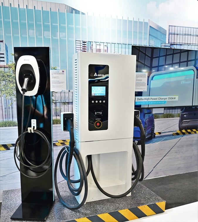 台達的智慧電動車充電管理系統