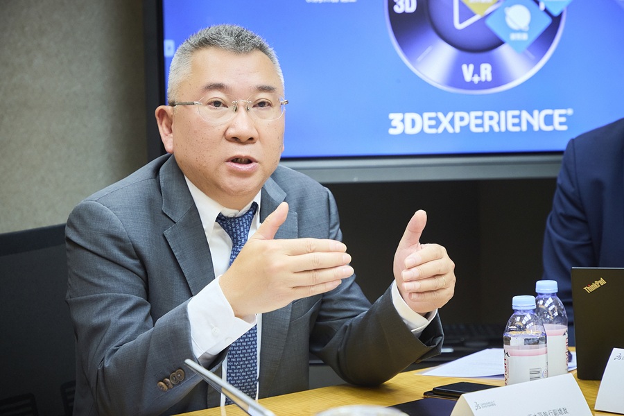 達梭系統亞太區執行副總裁Samson Khaou（source:達梭系統）