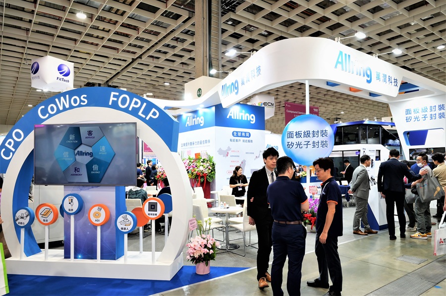 繼CoWoS後，台積電再以「化圓為方」的CoPoS封裝IC技術成為市場焦點。(攝影:陳念舜)