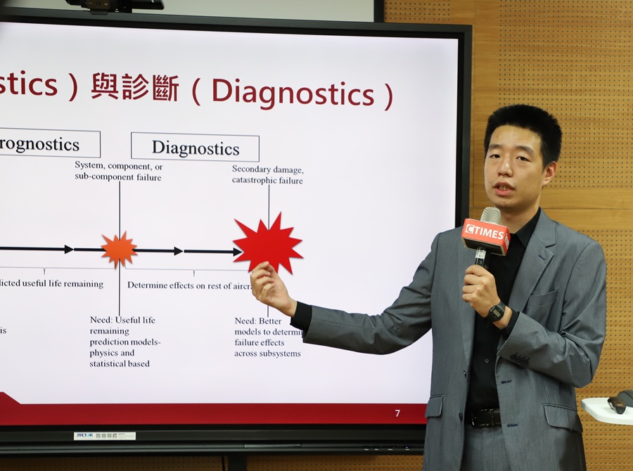 本次講座邀請機智雲研發長許驥探究如何以PHM技術結合數據及現場工況發揮實質管控成效。（攝影／王岫晨）
