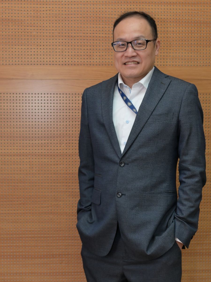 漢翔公司資訊處AI創新應用組長金仁凱(攝影：陳念舜)