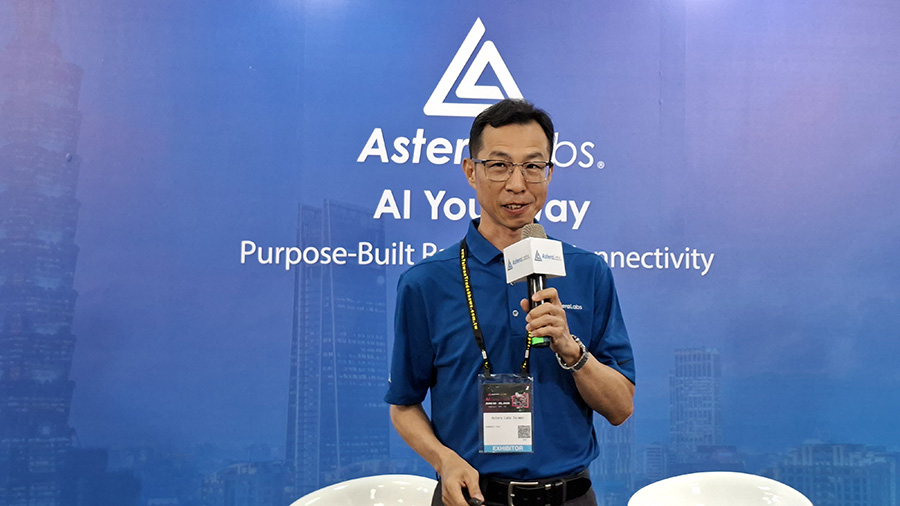 Astera Labs亞太區業務副總裁暨台灣總經理Campbell Kan