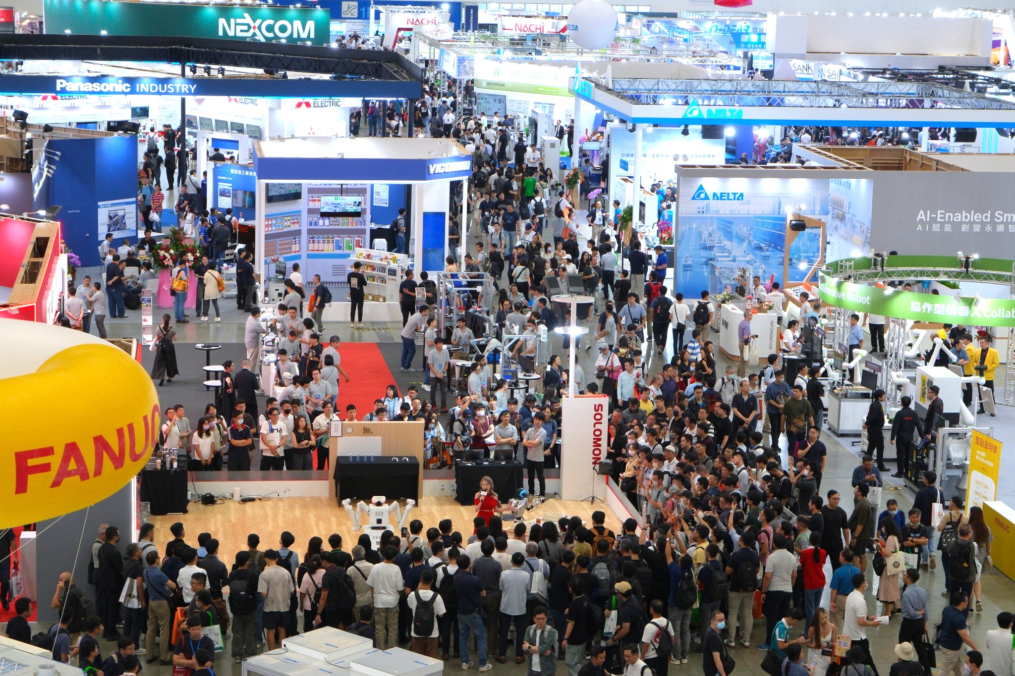 「Intelligent Asia 2025」展覽畫面