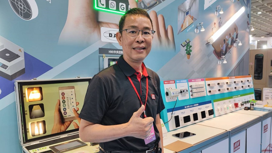 永鉅電機產品經理陳沈宏