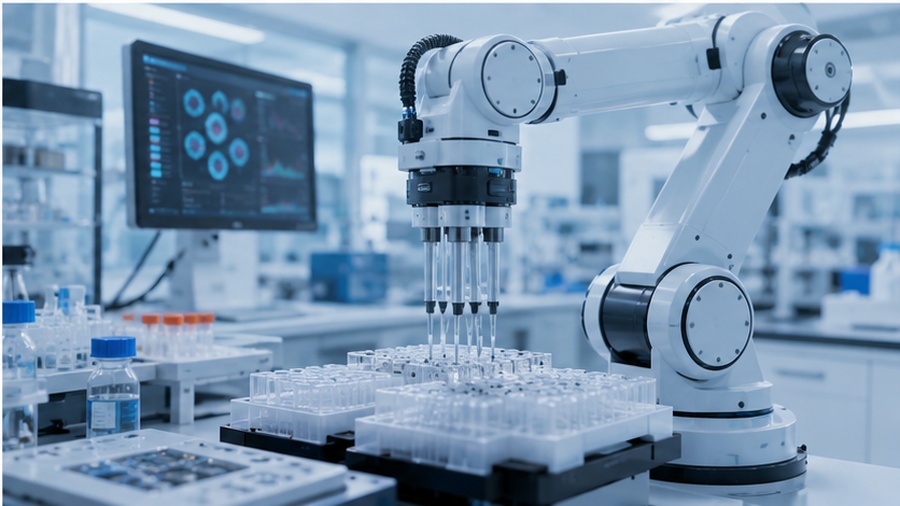 自主實驗室的核心在於建立可供AI使用的標準化、高再現性實驗資料。