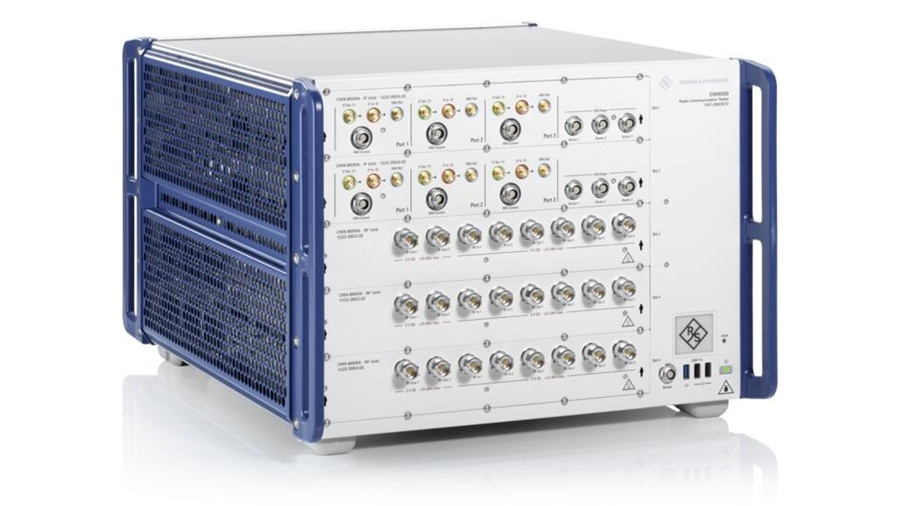 R&S TS-PCT 是一款以 CMX500 為基礎的精巧型 5G NR 測試解決方案，可支援 3GPP 協定符合性測試。