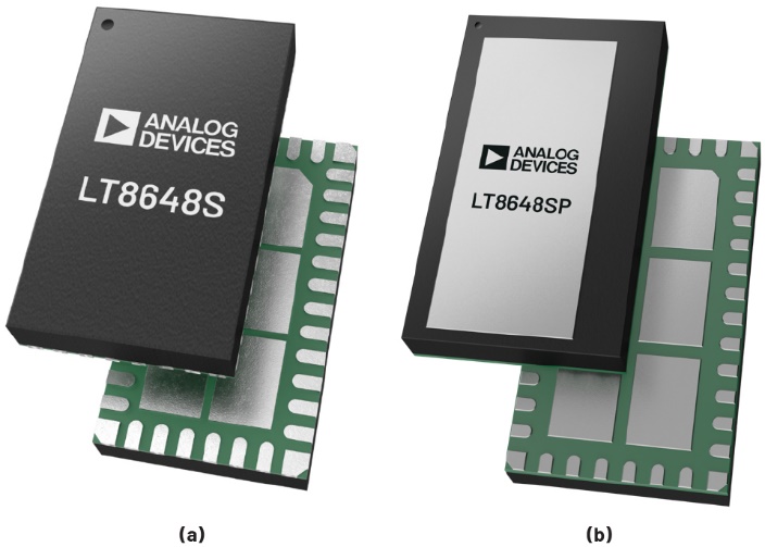（a） LT8648S表面；（b） LT8648SP表面